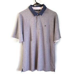 Travis Mathew Gray Polo Shirt